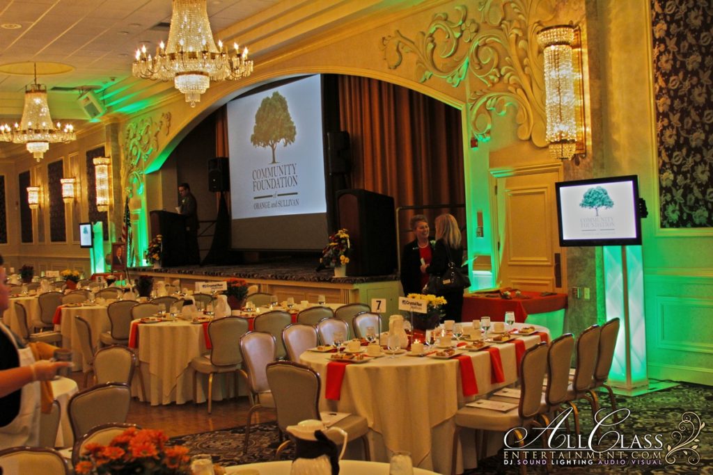 AV, SOUND & LIGHTING FOR COMMUNITY FOUNDATION OF ORANGE AND SULLIVAN’S ANNUAL RECEPTION