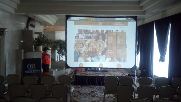 A/V FOR ORANGE COUNTY CHAMBER OF COMMERCE EXPO