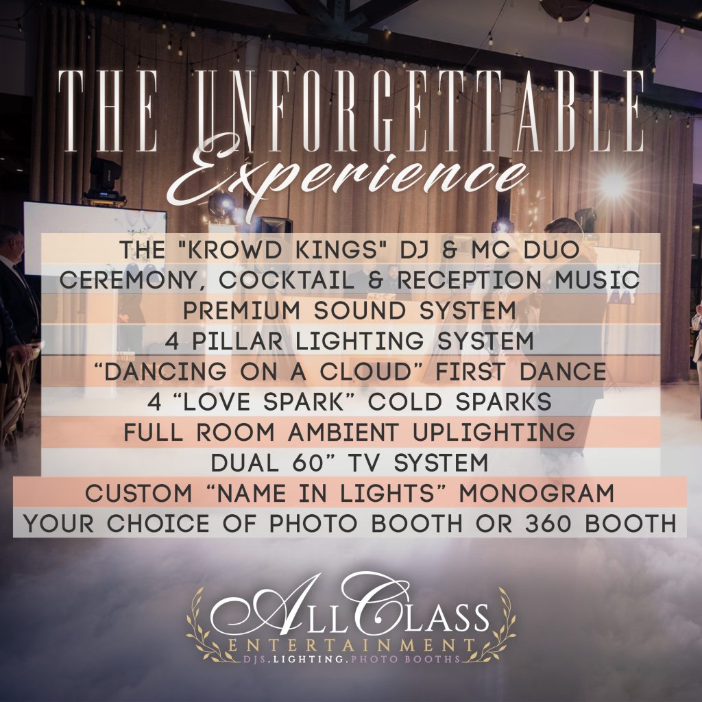 The Unforgettable Experience - All Class Entertainment