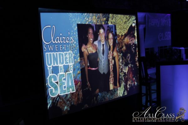 CLAIRE’S UNDER THE SEA THEMED SWEET 16 IN MONROE, NY
